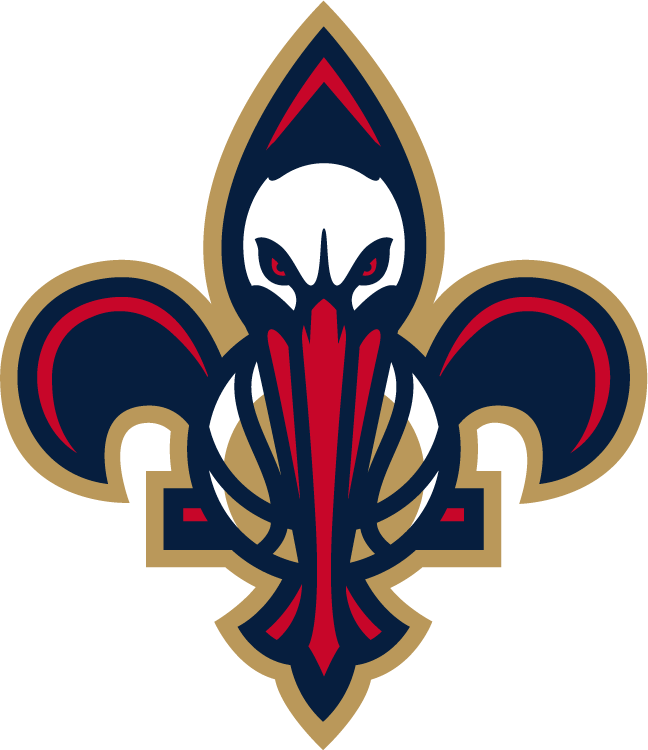 New Orleans Pelicans 2013-2014 Pres Secondary Logo 3 iron on paper